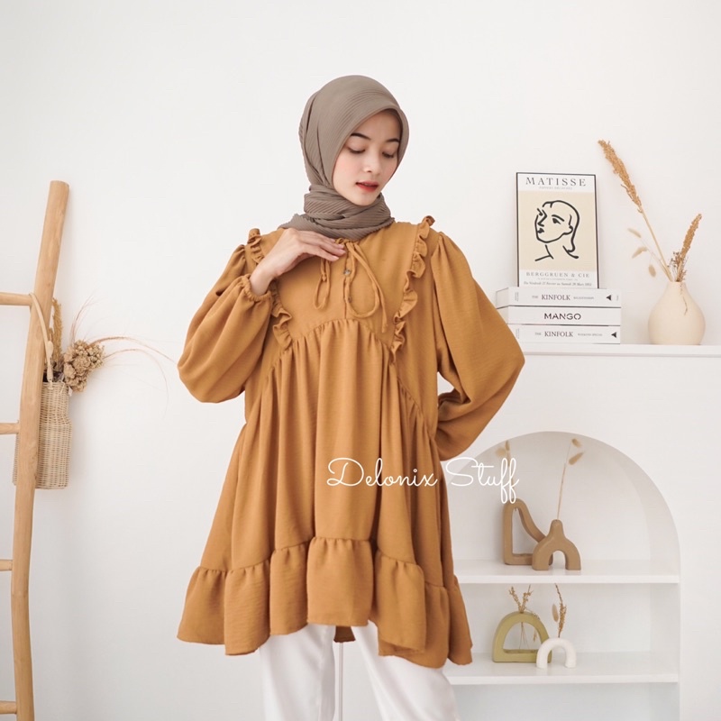 Rafaella crinkle tunik