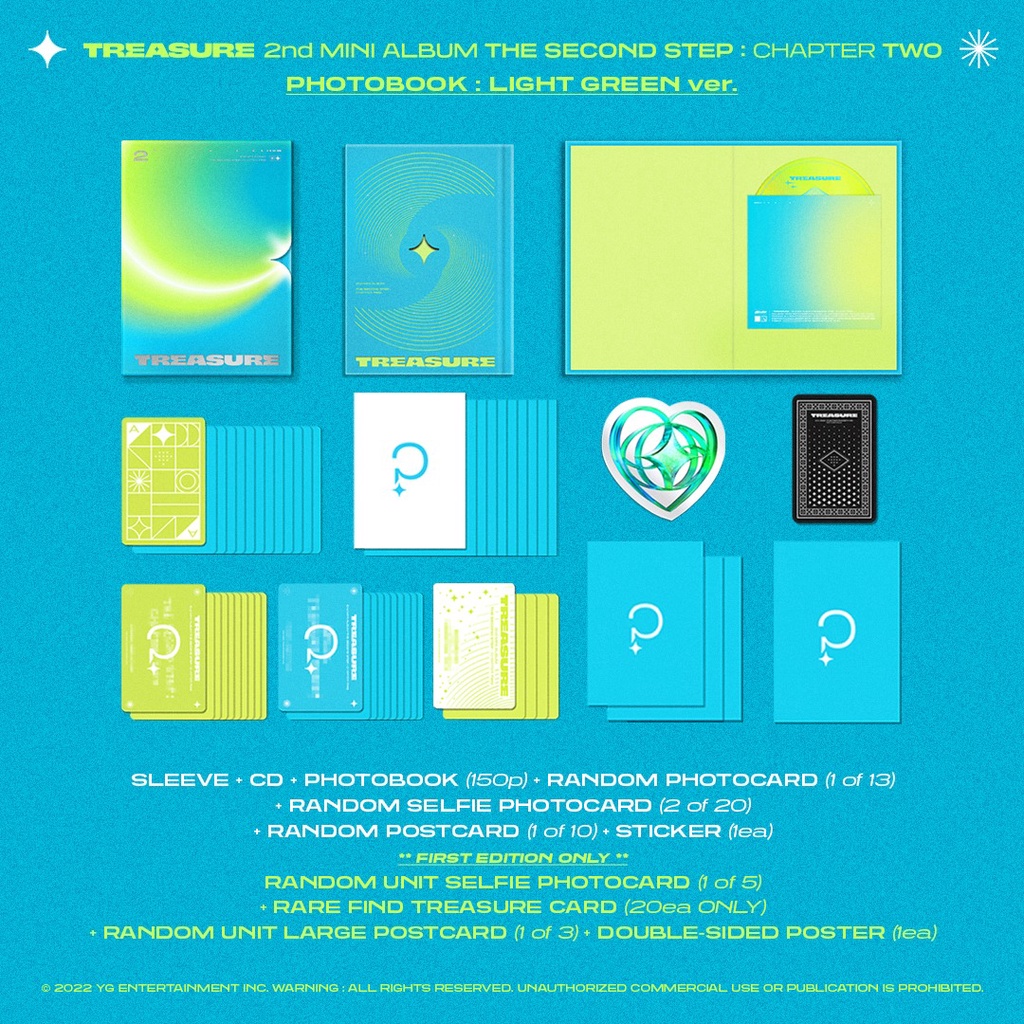 Jual [BOOKING] TREASURE - 2nd MINI ALBUM - THE SECOND STEP CHAPTER TWO ...