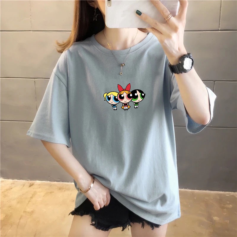 KAOS KARAKTER GIRL / KAOS WANITA / KAOS KATUN 24S