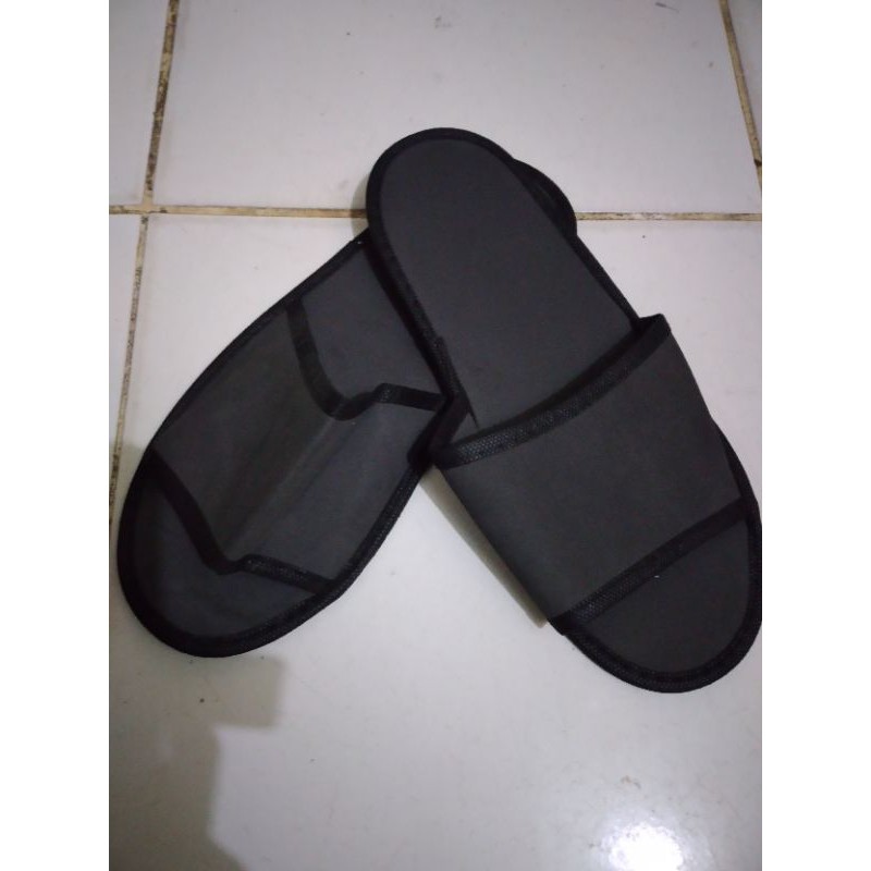 sendal hotel sliper hitam-2