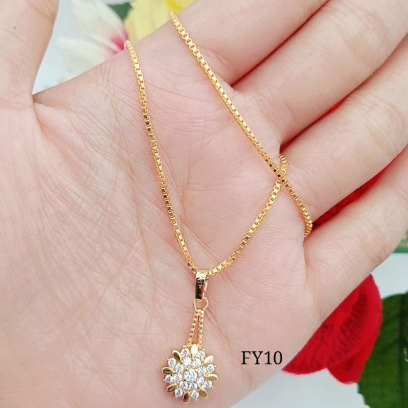 kalung xuping lapis emas