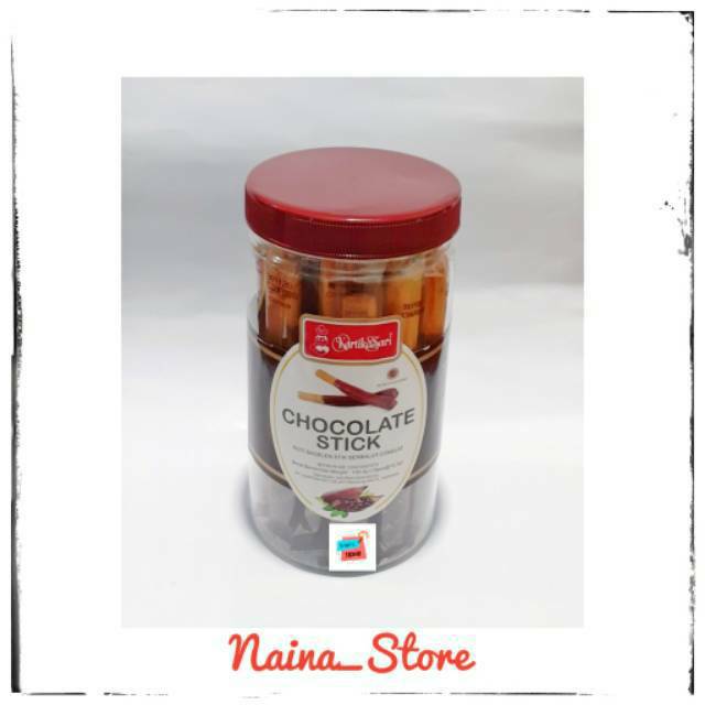STIK COKLAT KARTIKA SARI BANDUNG (CHOCOLATE STICK)- CEMILAN/ JAJANAN KEKINIAN/KUE KERING PREMIUM