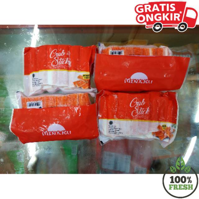 

CRAB STICK MINAKU 250G / JUARANYA CRAB STIK