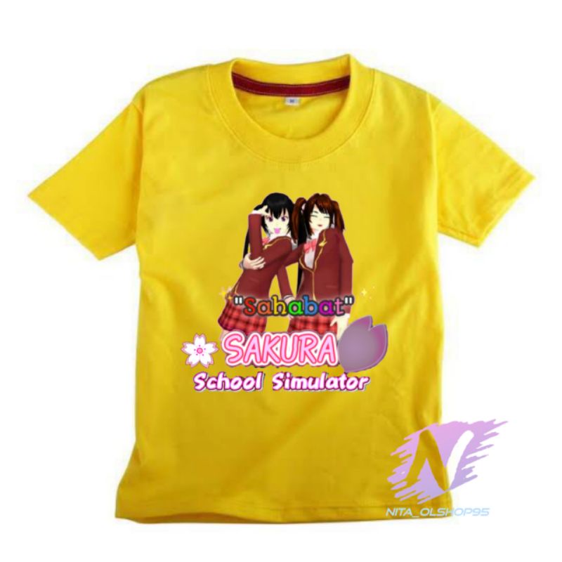 kaos sakura school simulator sahabat kaos anak sakura