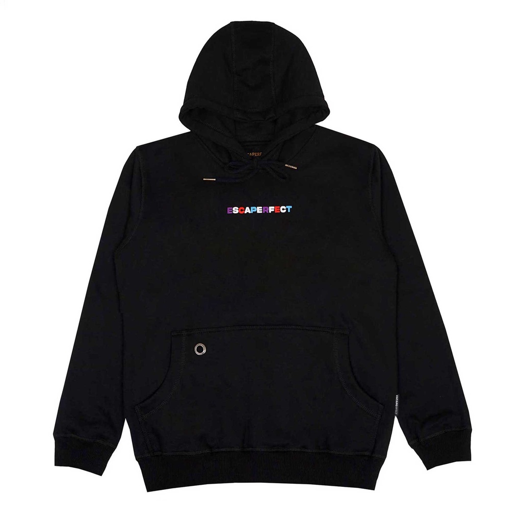 Escaperfect Hoodie Moody - Black Hoodie Pria