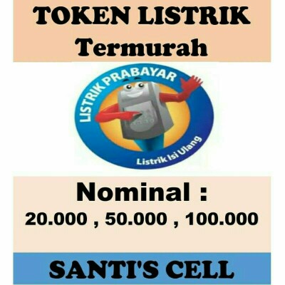 Token Listrik Pln Termurah 20k , 50k , 100k