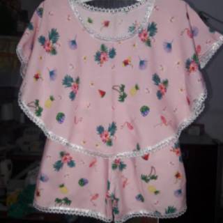 Setelan Baju  Pantai  Anak Perempuan  Anak Cewek Rayon Bali  