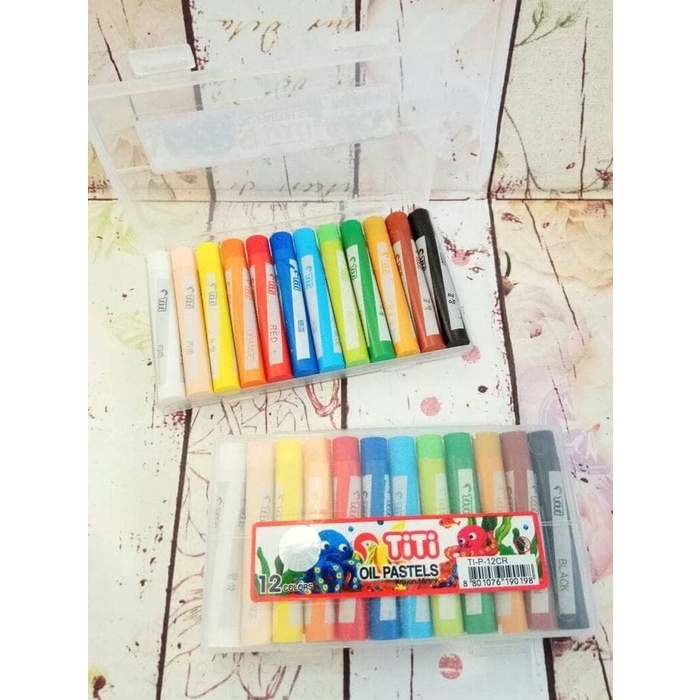 

Buruan Crayon Titi Oil Pastel 12 Mini Limited