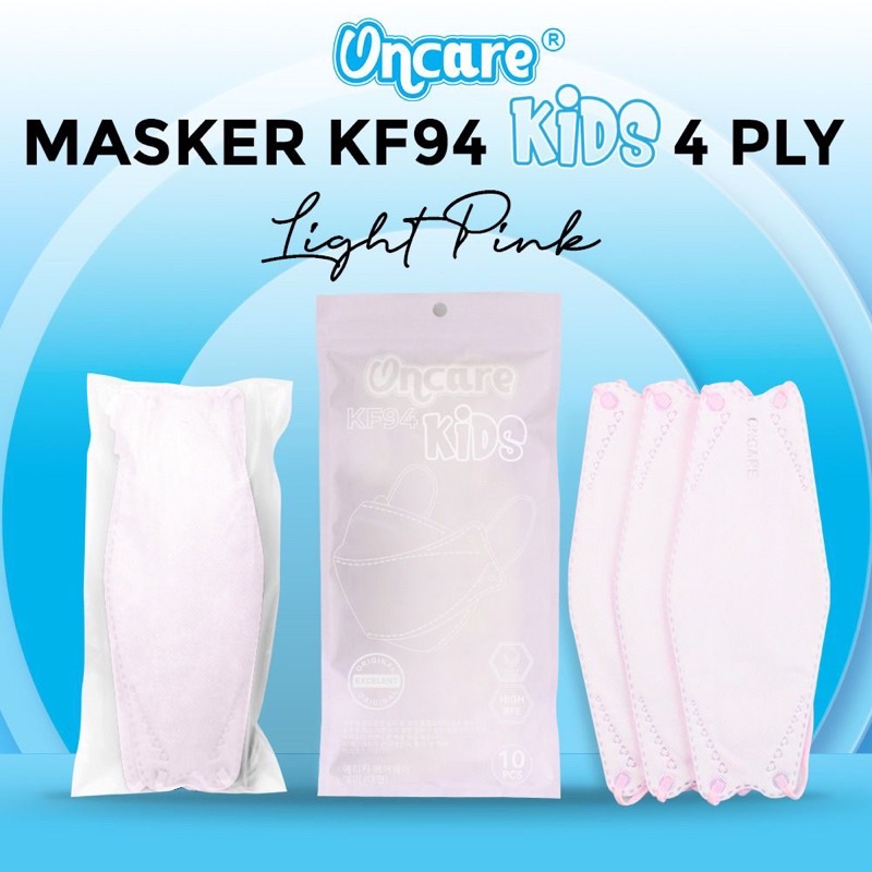 masker anak kf94 4ply Oncare korea isi 10pcs masker kids