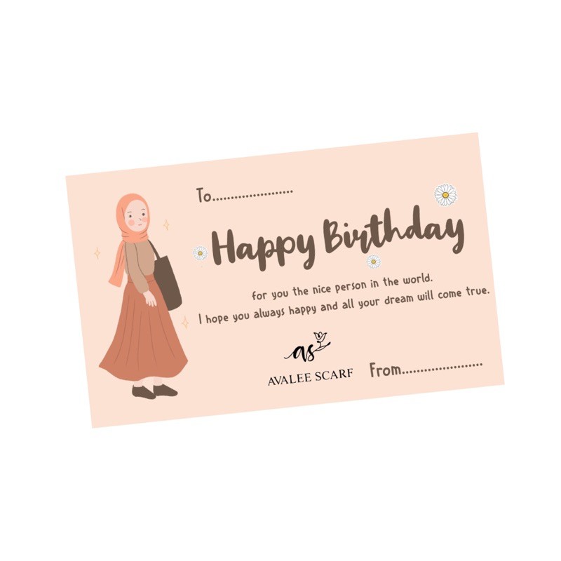 

GIFT CARD AVALEE SCARF