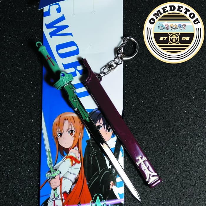 Keychain Anime Sword Art Online - Pedang Yuuki Asuna