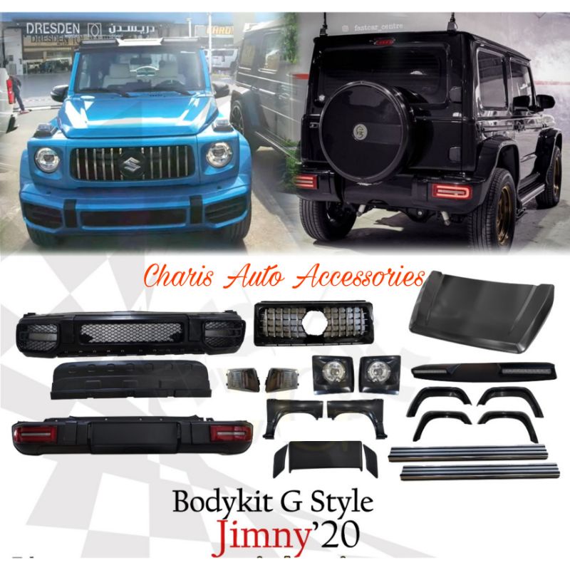 BODYKIT JIMNY 2020 - 2022 UP OEM SUZUKI FULLSET ORI IMPORT