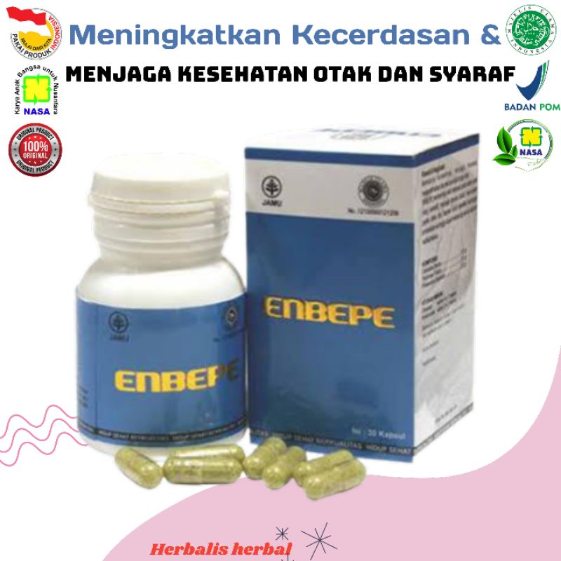 ENBEPE HERBAL NASA MENINGKATKAN  KECERDASAN ASLI ORIGINAL NASA / HERBALIS HERBAL NASA