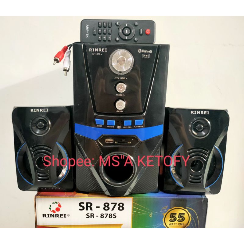 SPK Rinrei Multimedia Bluetooth  SR 878S / 878B