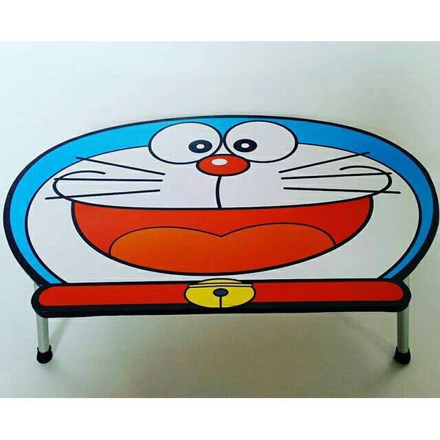 Meja lipat anak doraemon