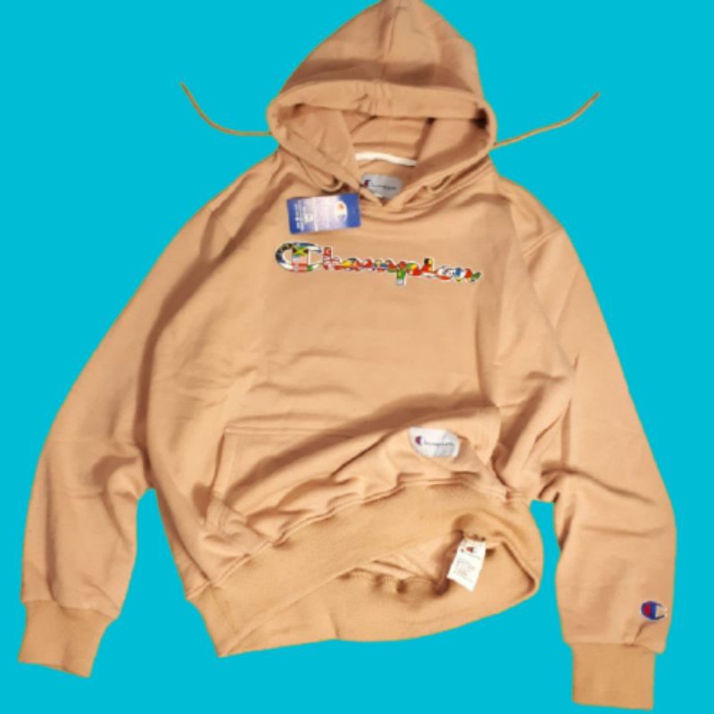 Jaket Hoodie Champion Bordir Warna Warni Terbaru