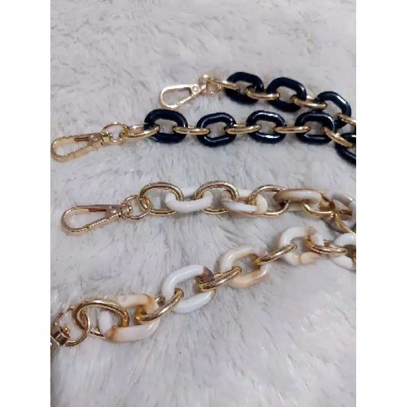 Rantai Acryliic untuk Tas Bahu Tas Pesta Dompet Wanita Panjang 38 cm