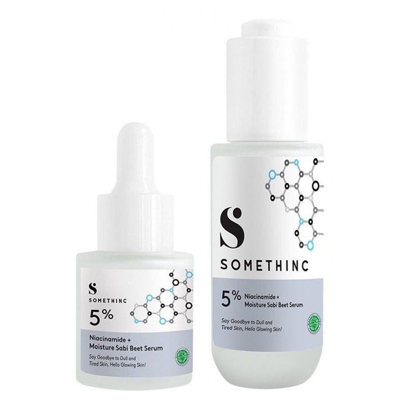 BPOM SOMETHINC 5% Niacinamide + Moisture Sabi Beet Serum Somethinc Pencerah Wajah