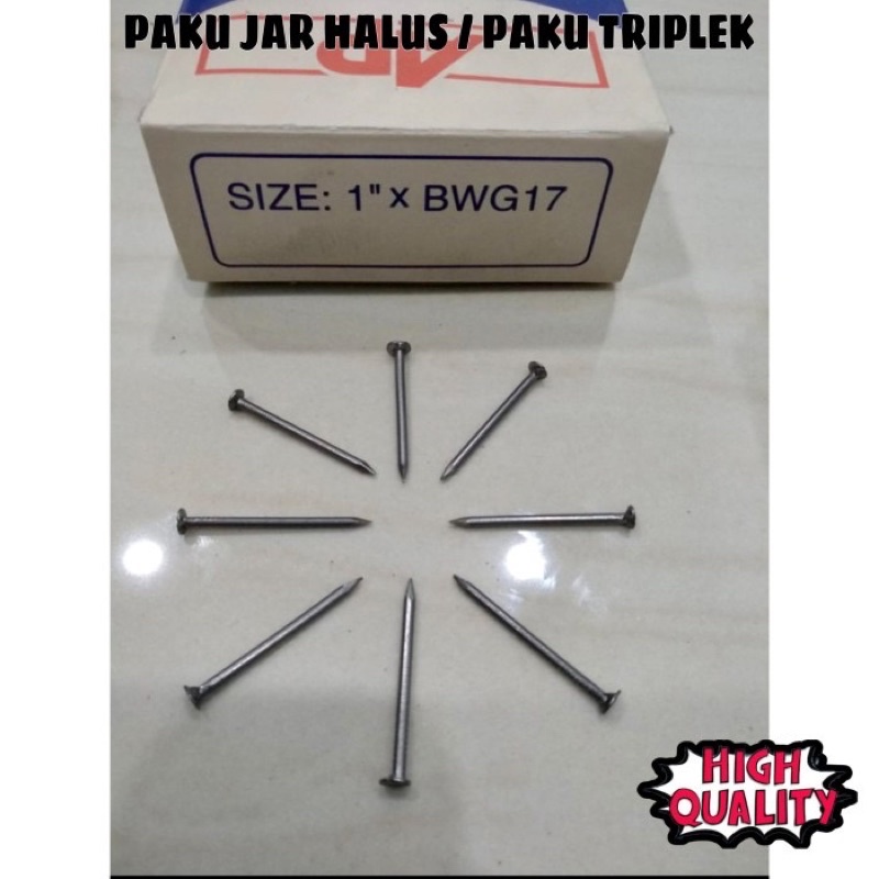 Paku jarum halus / paku triplek (ada kepala)
