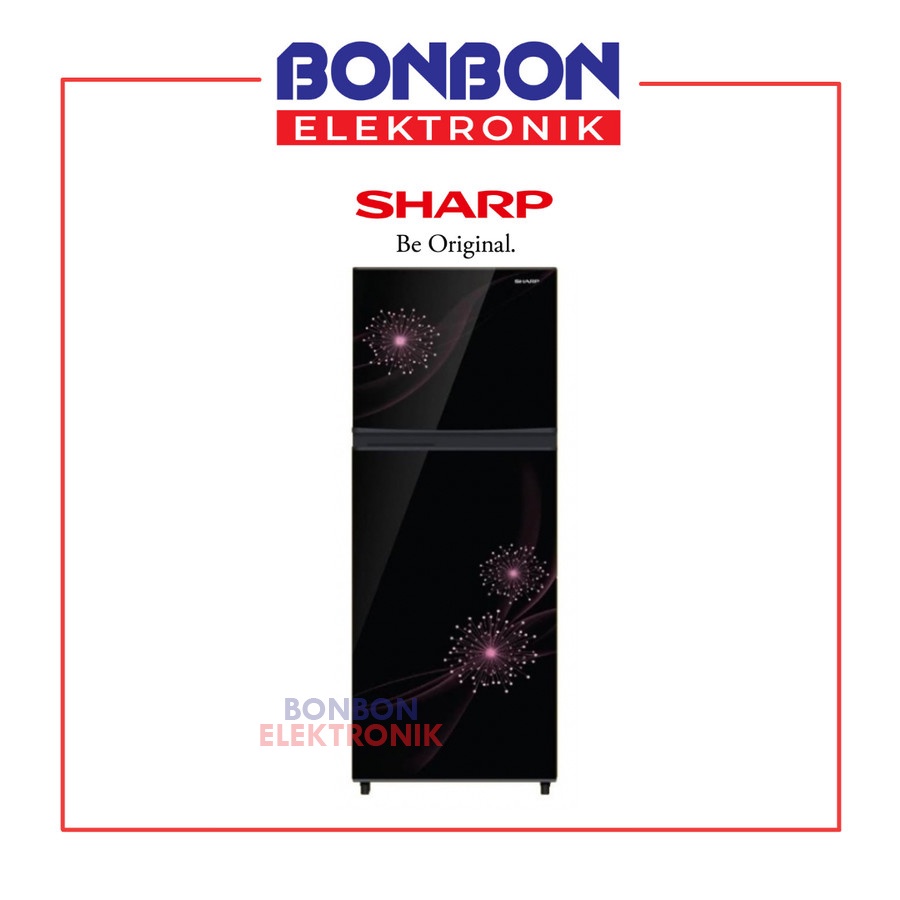 Sharp Kulkas 2 Pintu SJ-317MG-DB/DP / SJ 317 MGDB / SJ 317 MGDP