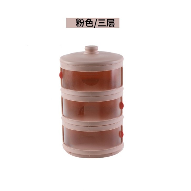 MEGAPROMO Food Storage Modern Tudung Saji 3 Susun A899