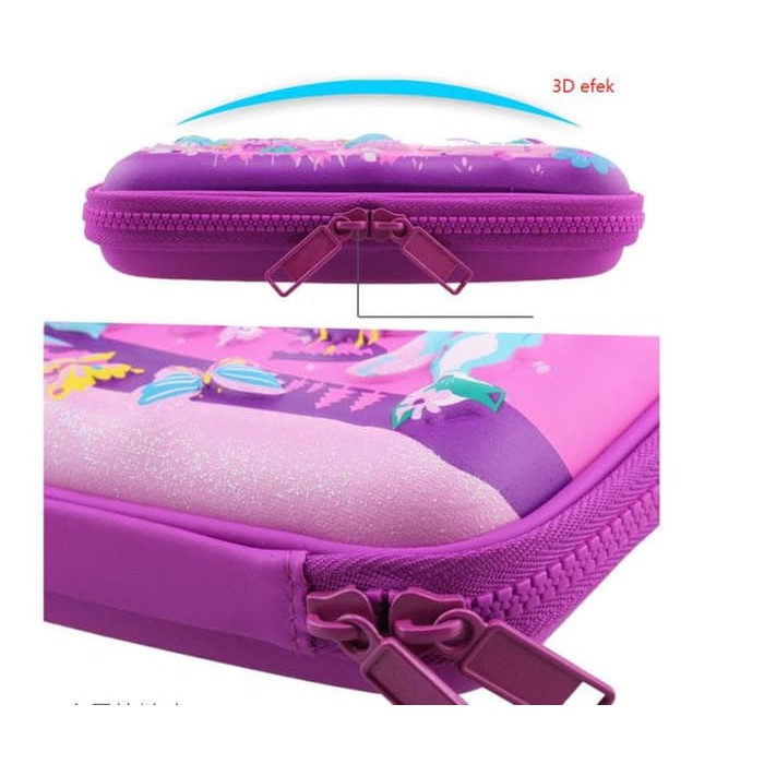 

MNB194 Tempat Pensil Alat tulis Organizer Smiggle Hardcase Waterproof