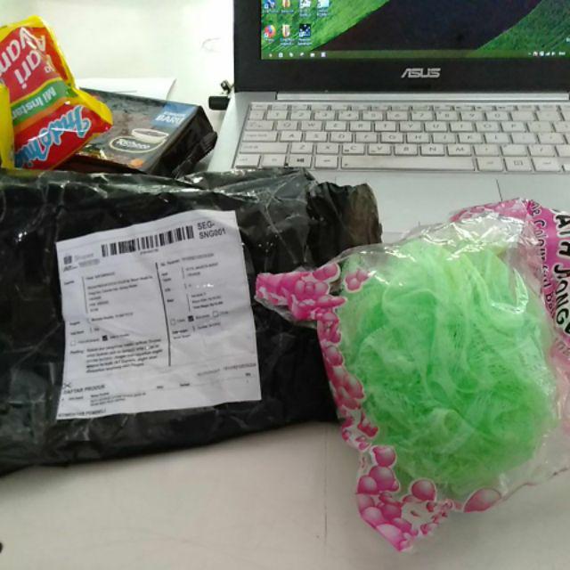 Bath Sponge Spons Mandi Spon 50 Gram Bisa Pilih Warna