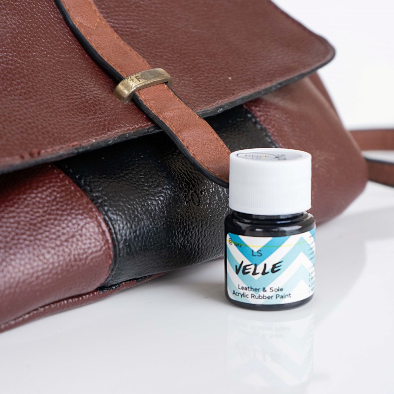 Cat Tas Bag Dompet Leather Kulit asli sintetis - leather paint | Velle LS