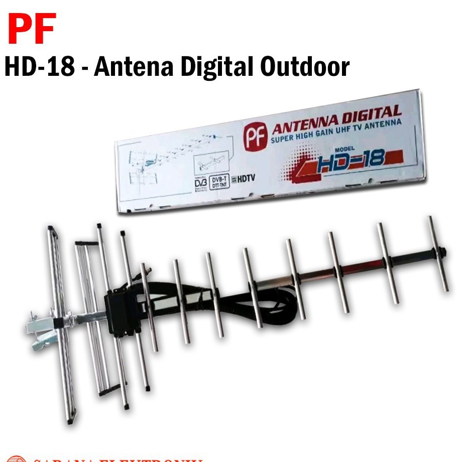 Antena Digital PF HD 18 Antena Luar