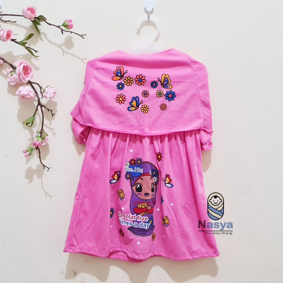 [N-025] Baju Bayi Perempuan MURAH / Gamis bayi (3-12 bulan)