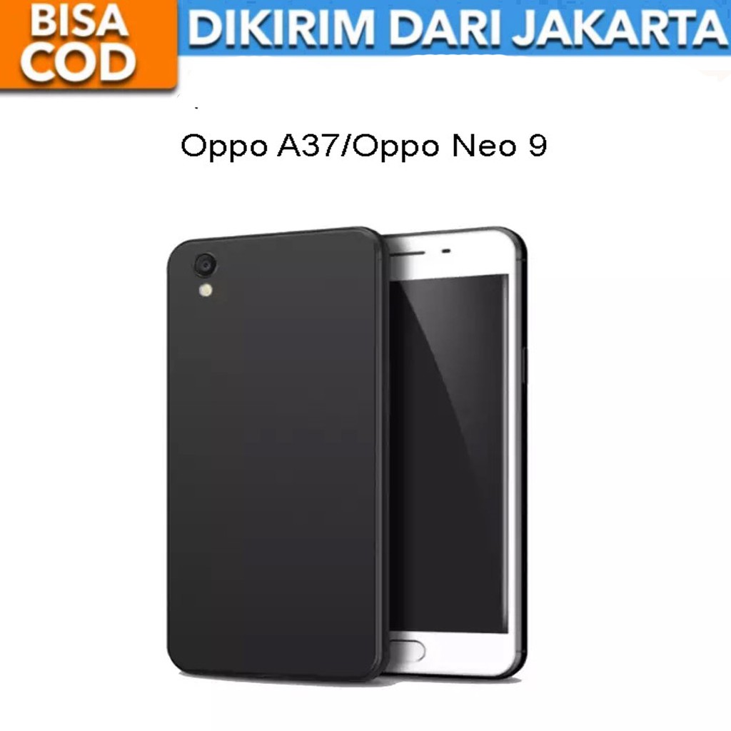 SoftCase Black Matte for Oppo A37 / Neo9