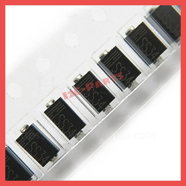 DIODA SS34 SMD 3A 1N5822 SMA DO-214AC SCHOTTKY BARRIER RECTIFIER SR340