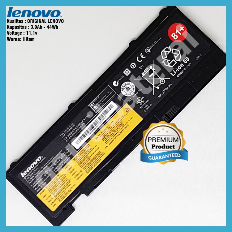 Baterai Lenovo Thinkpad T420S T420Si T430S T430Si