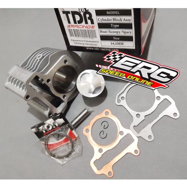 CYLINDER BLOK TDR BEAT - SCOOPY KARBU 54.5 MM