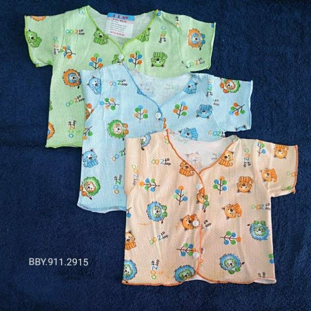 6 PCS Baju bayi lengan pendek Newborn / baju bayi new born lengan panjang / baju bayi / pakaian bayi