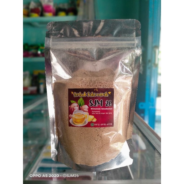 

minuman kesehatan Serbuk jahe merah SJM26
