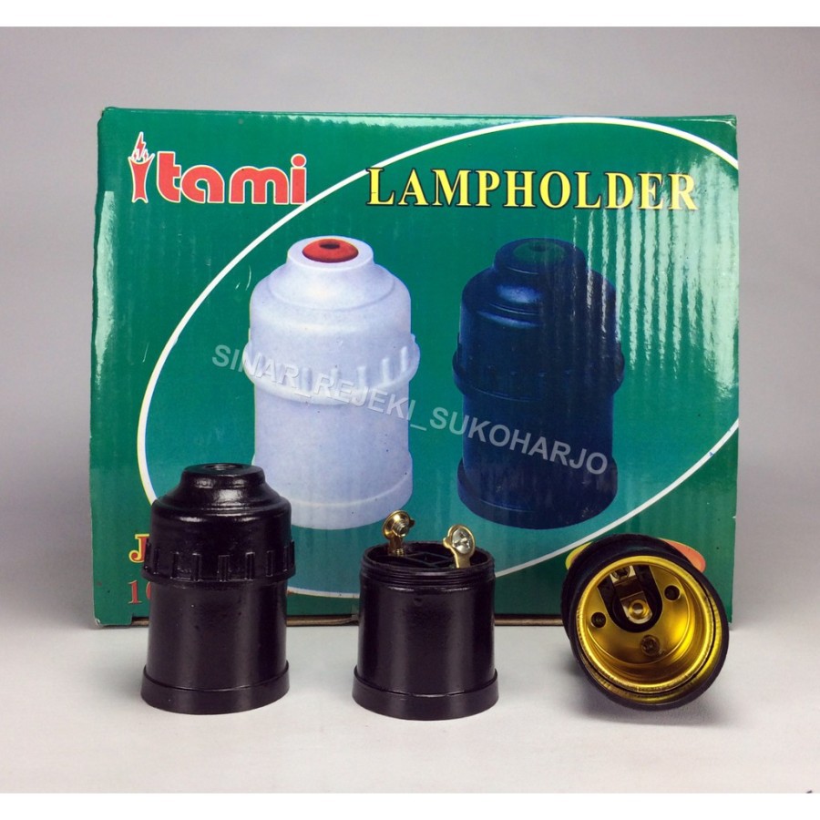 Fitting-fiting gantung - Lamp Holder Itami Hitam - Putih murah