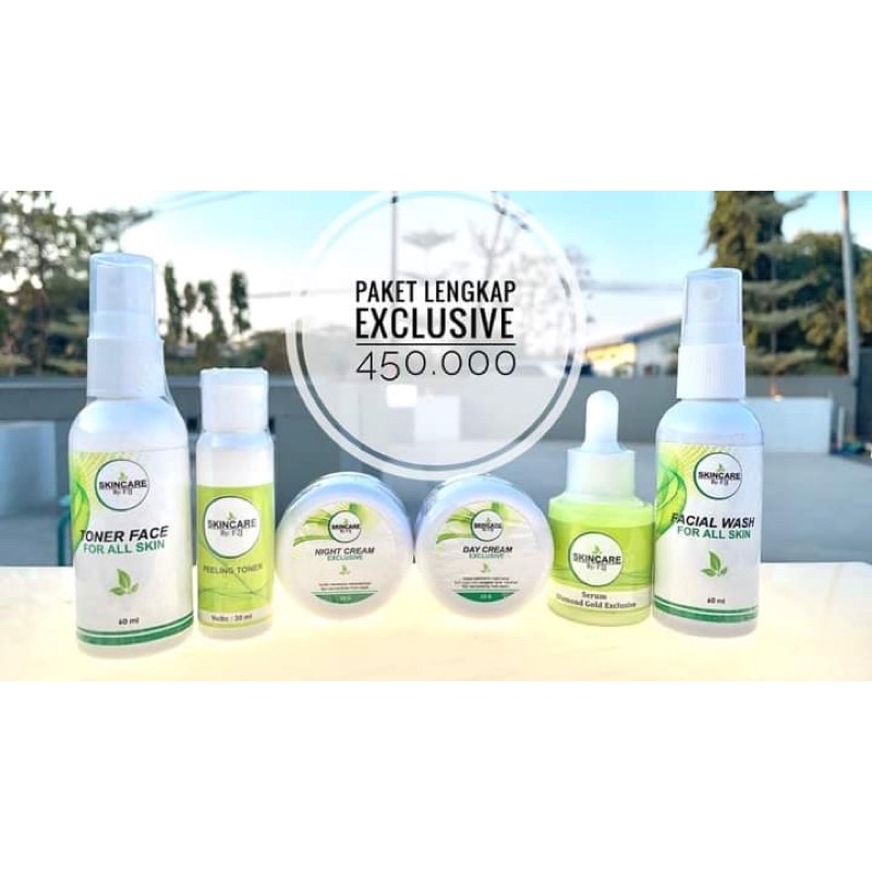 skincare glowing by F2j paket lengkap exclusiv
