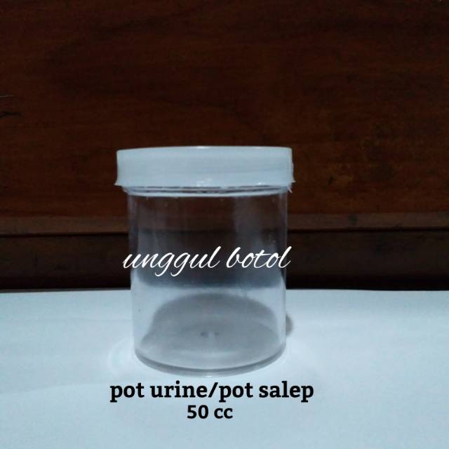 pot urine 50 cc/pot salep 50 cc