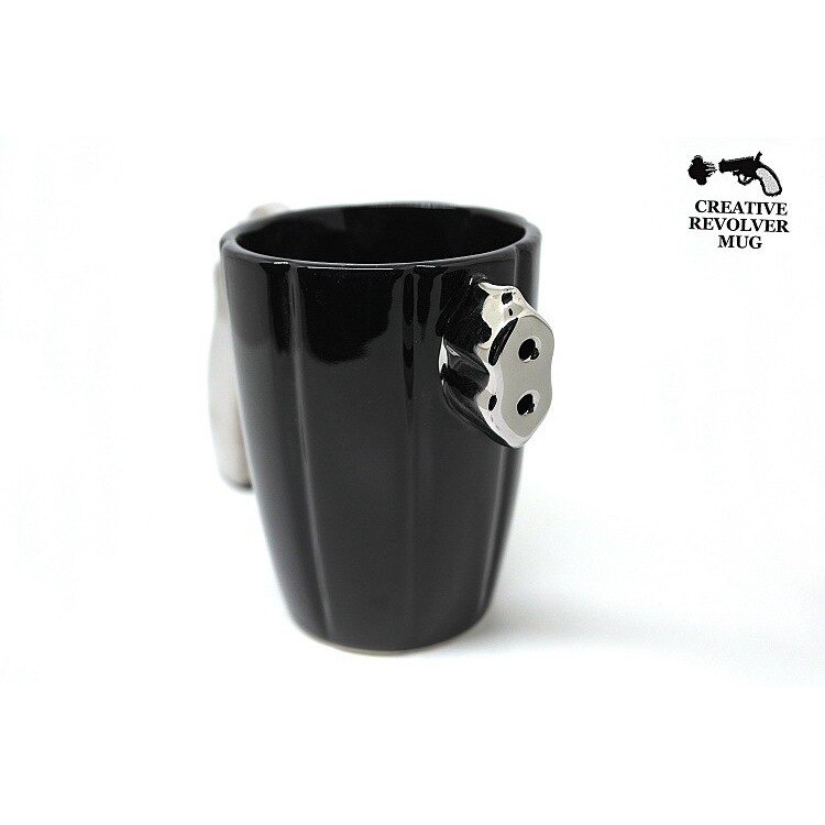 380ml Creative Revolver Ceramic Mug Home Office Plating Drinks Coffee Mug free shipping