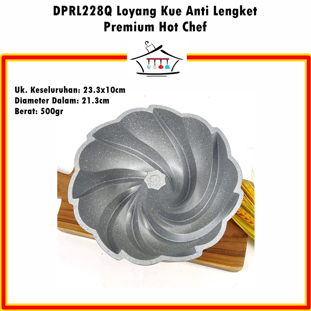 DPRL228Q Loyang Kue Marble/Marble Cake  Premium Hot Chef