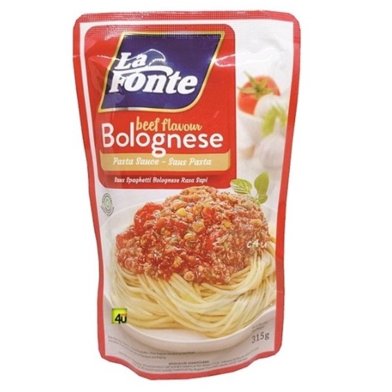 

Beef Lafonte Saos Bolognese 315gram