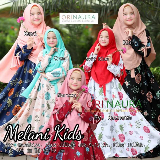GAMIS MELANI KIDS ORINAURA.
