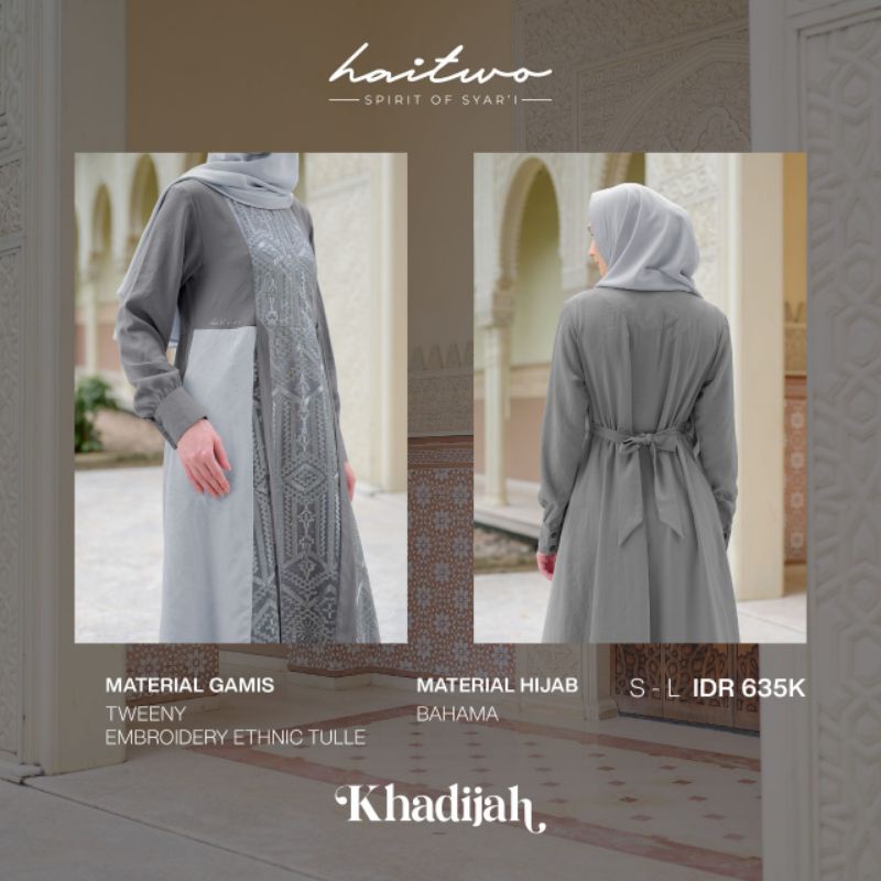 GAMIS HAITWO COUPLE Khadijah & Abizer