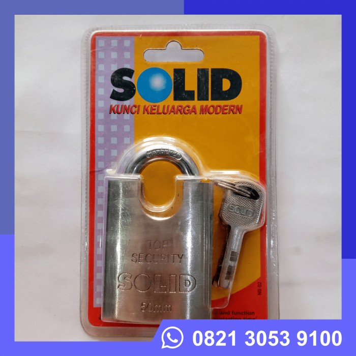 Segera Beli GEMBOK 50 MM JACKET  GEMBOK PAGAR  GEMBOK RUMAH SOLID Limited