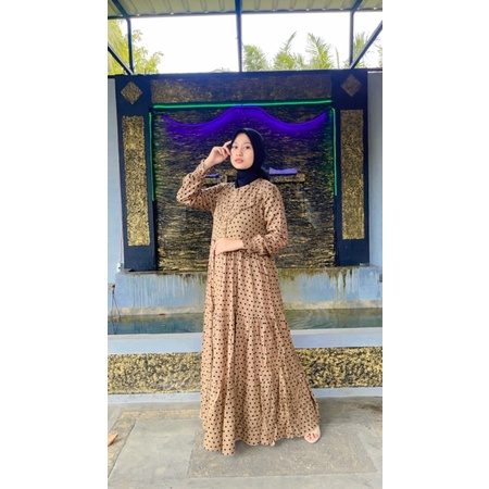GAMIS SALVINA POLKADOT