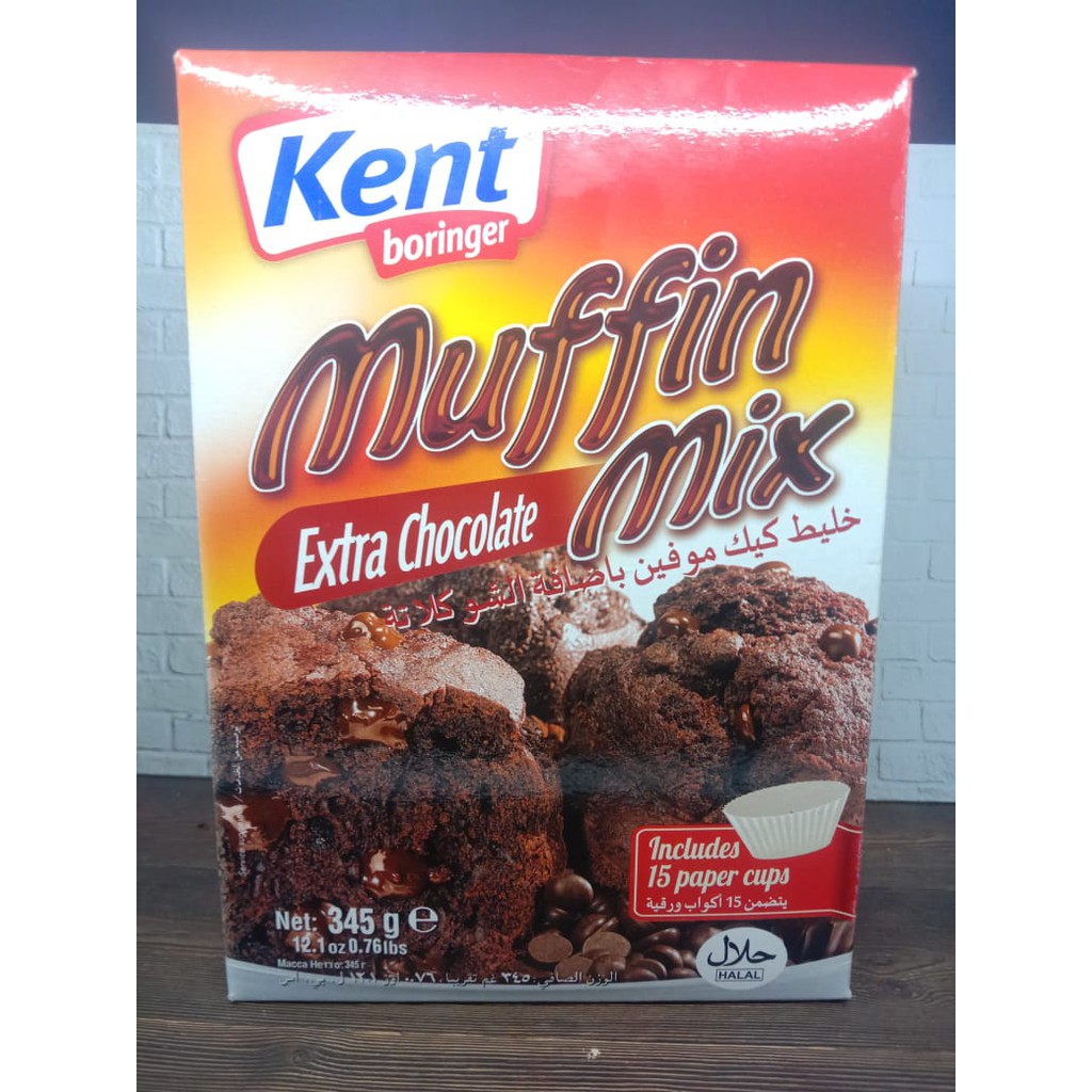 

Kent Muffin Mix Extra Chocolate