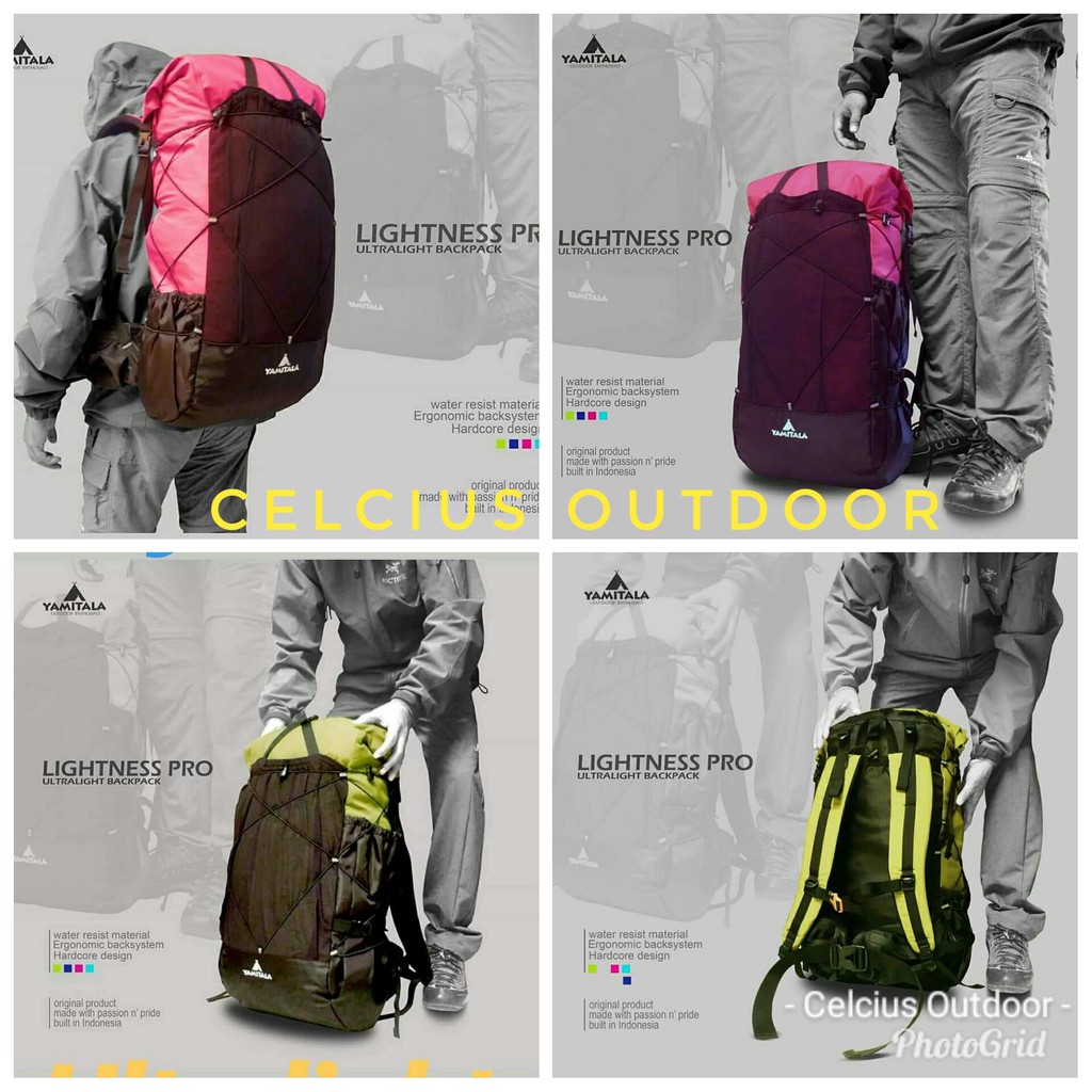 Tas Carrier Ultralight Yamitala Lightnes Pro35L Goretex not Kalahari