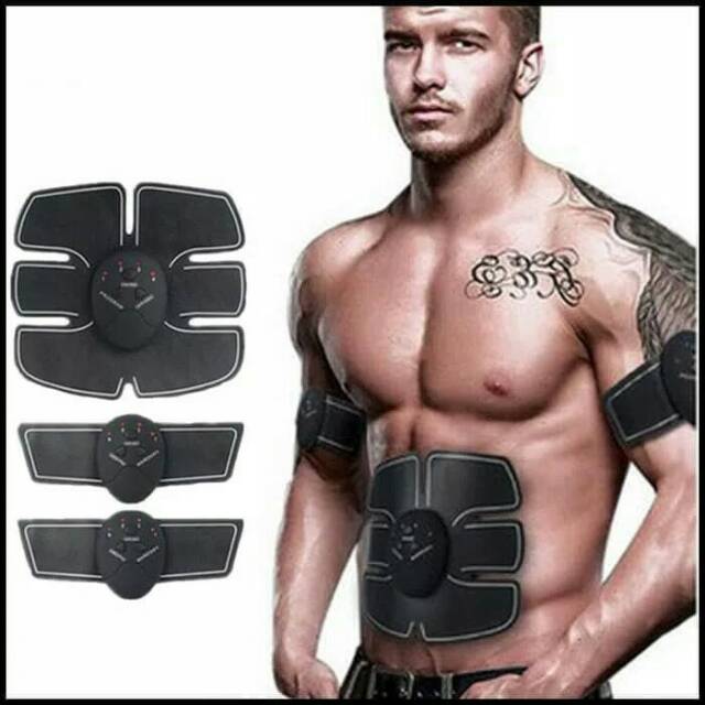 Abdominal Muscle Trainer Stimulator ABS Six Pack Otot Perut