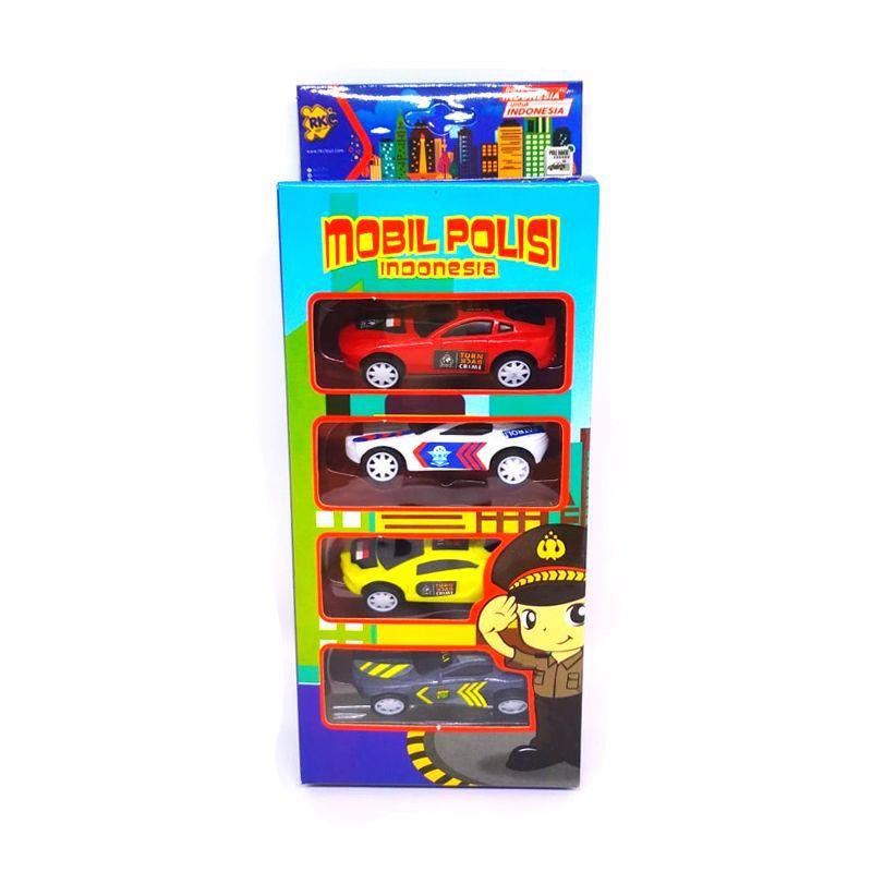 Mainan Anak Mobil Polisi Indonesia Car Series Diecast - RKC020081